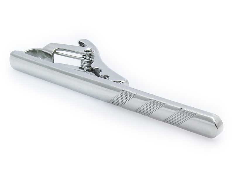 Srebrna  spinka do krawata ZS44