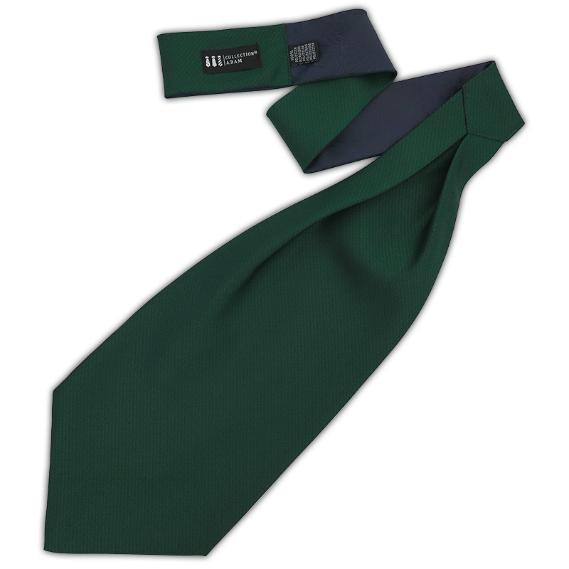 Zielony fular - strukturalna tkanina - geometryczne kwiatki F190