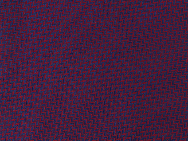 Bordowo-granatowy fular w jodełkę F218