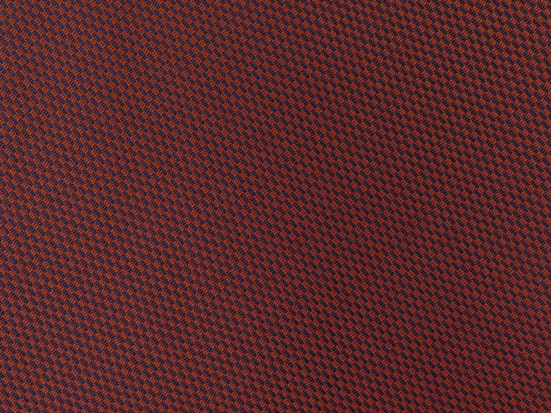 Miedziany fular w geometryczny wzór F223