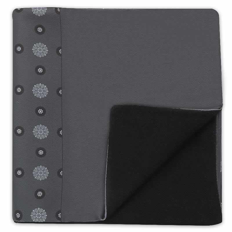 Elegancki szar szal do płaszcza w geometryczny wzór L27