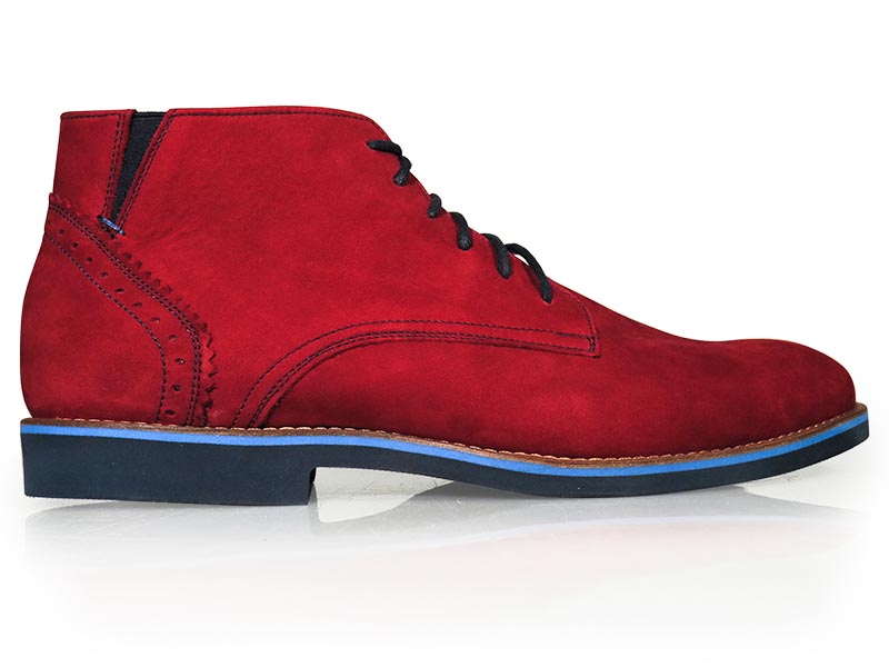 Czerwone trzewiki męskie  BZ8