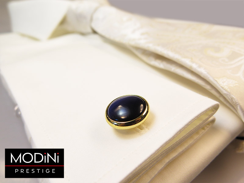 Jasny ecru / ivory krawat ślubny z motywem kwiatowym