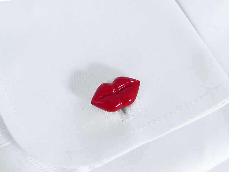 Spinki do mankietów - usta A212