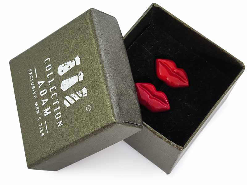 Spinki do mankietów - usta A212